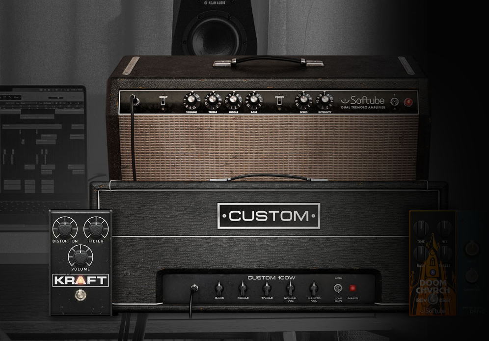 Softube Guitar Essentials (2 Amps,   3 FX pedels)